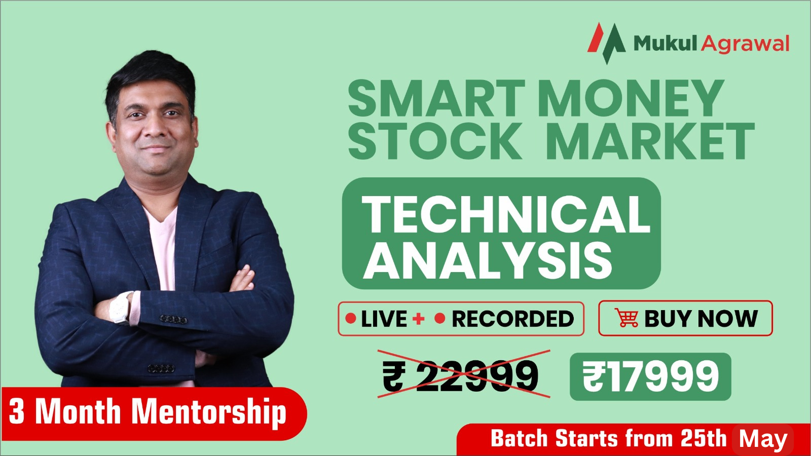 25th May Technical Analysis (Live+Recorded) 2026