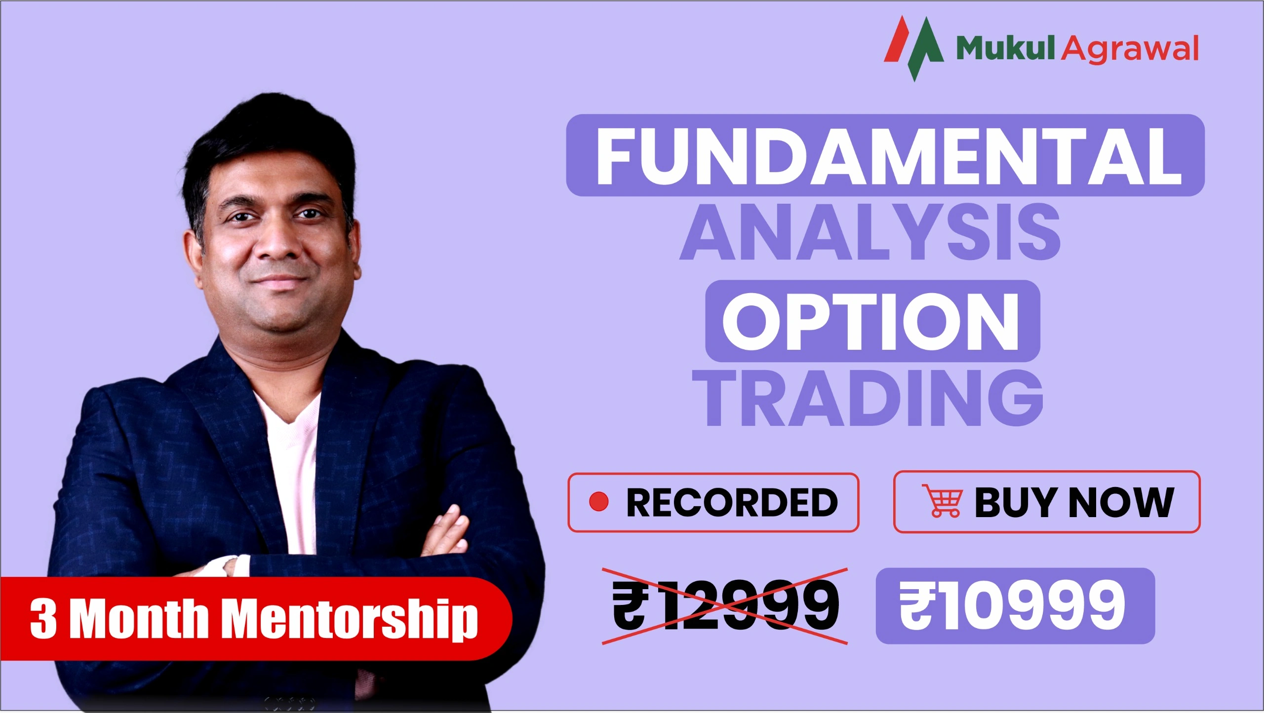 Combo of Fundamental Analysis and Option Trading (Recorded)