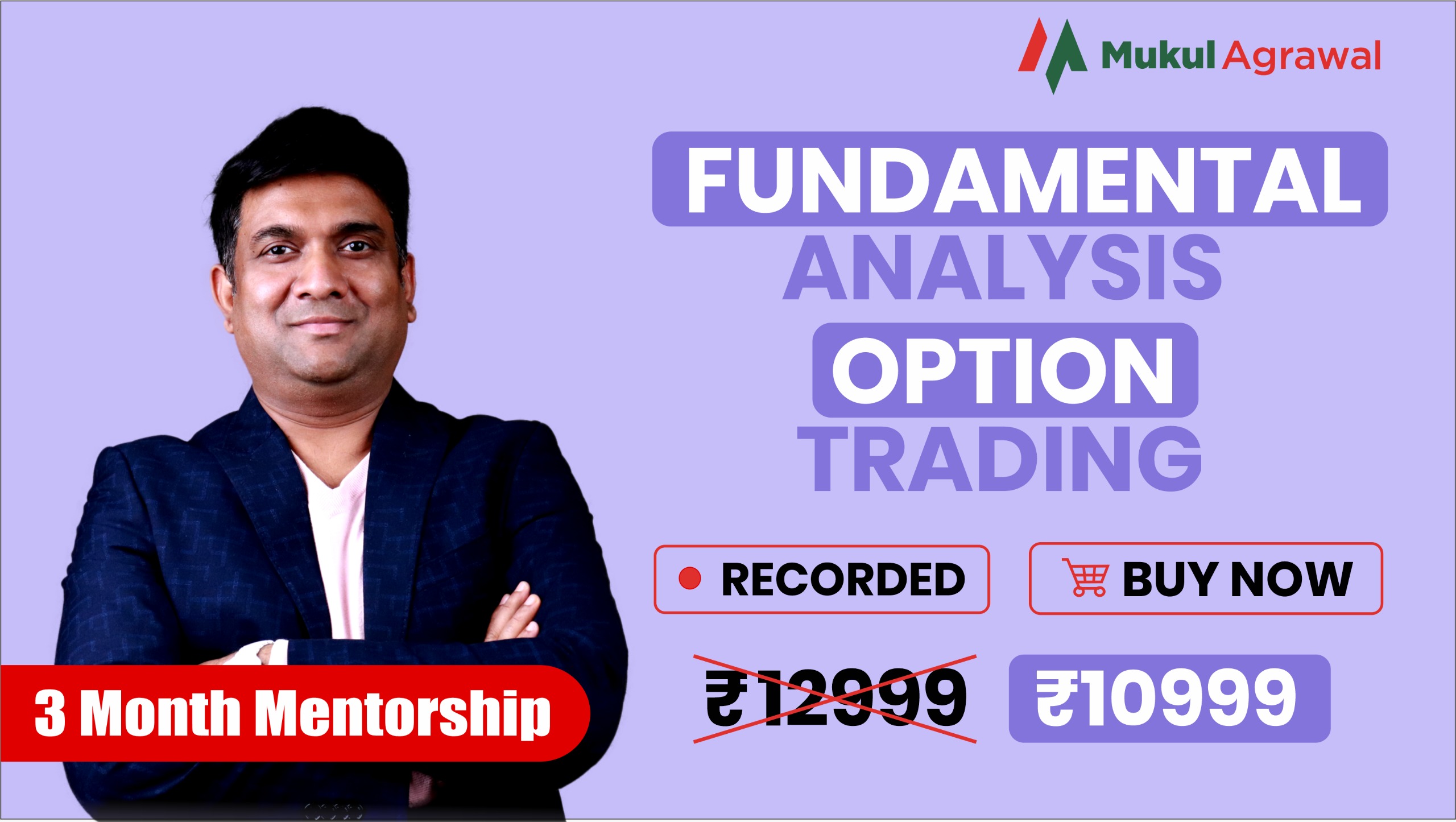 Combo of Fundamental Analysis and Option Trading (Recorded)