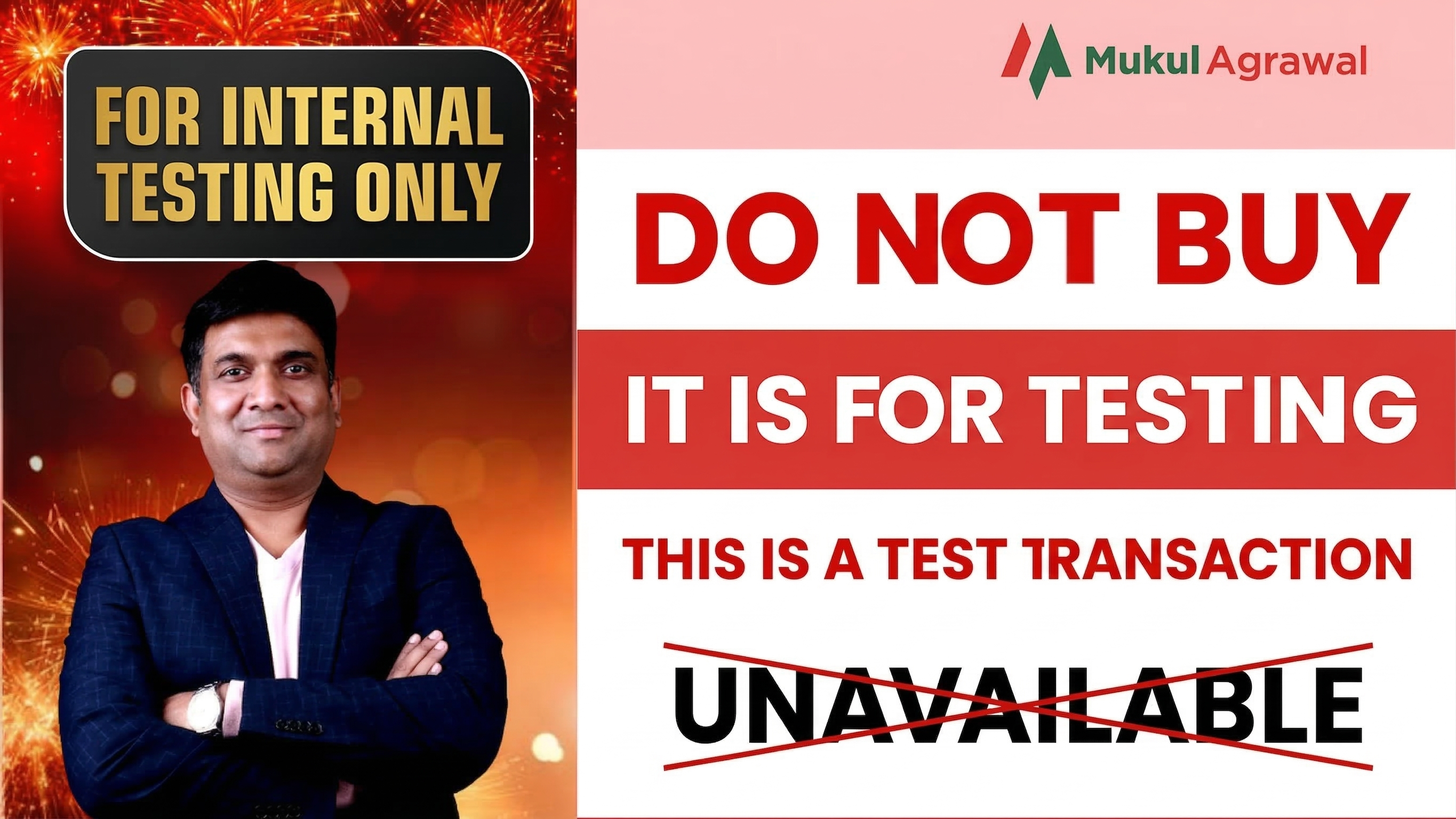 New Test After Live 15 May