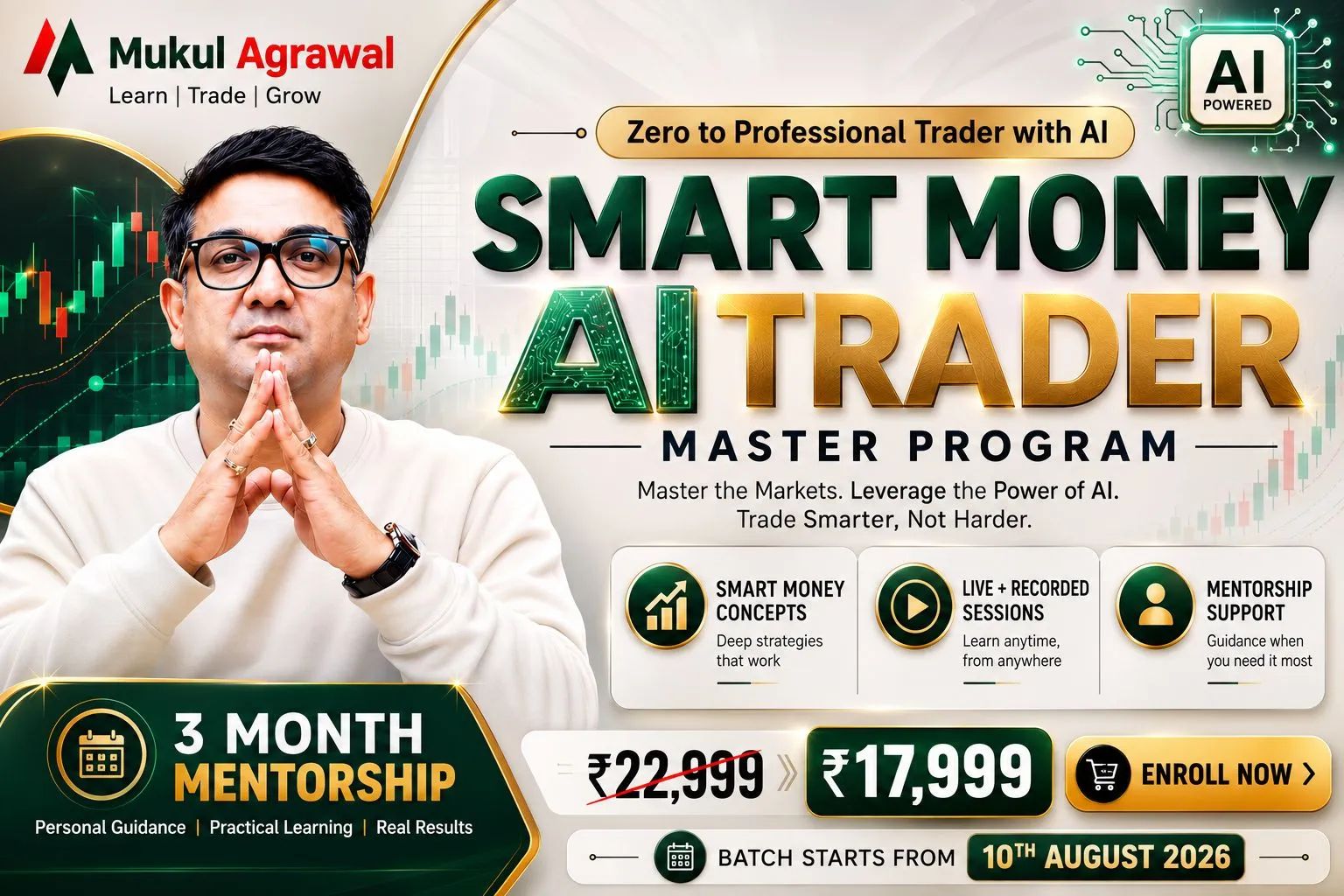 10th August Technical Analysis (Live & Recorded) 2026