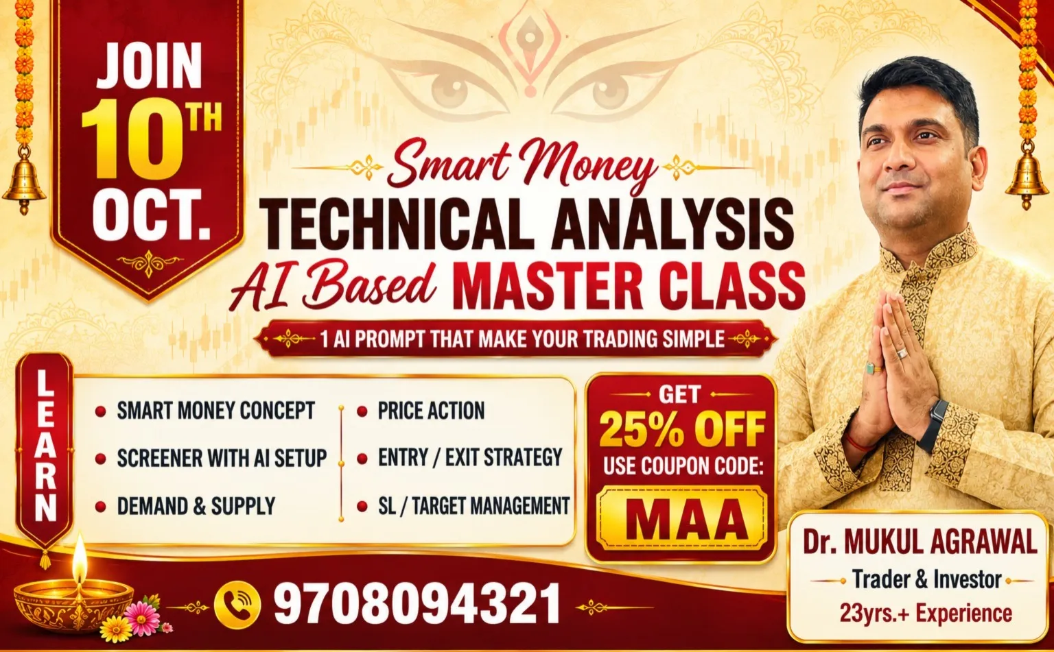 10th October Technical Analysis (Live & Recorded) 2026