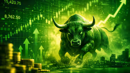 Sensex Soars 753 Points, Nifty Closes Above 24,550 Banks & FMCG Lead Strong Rally