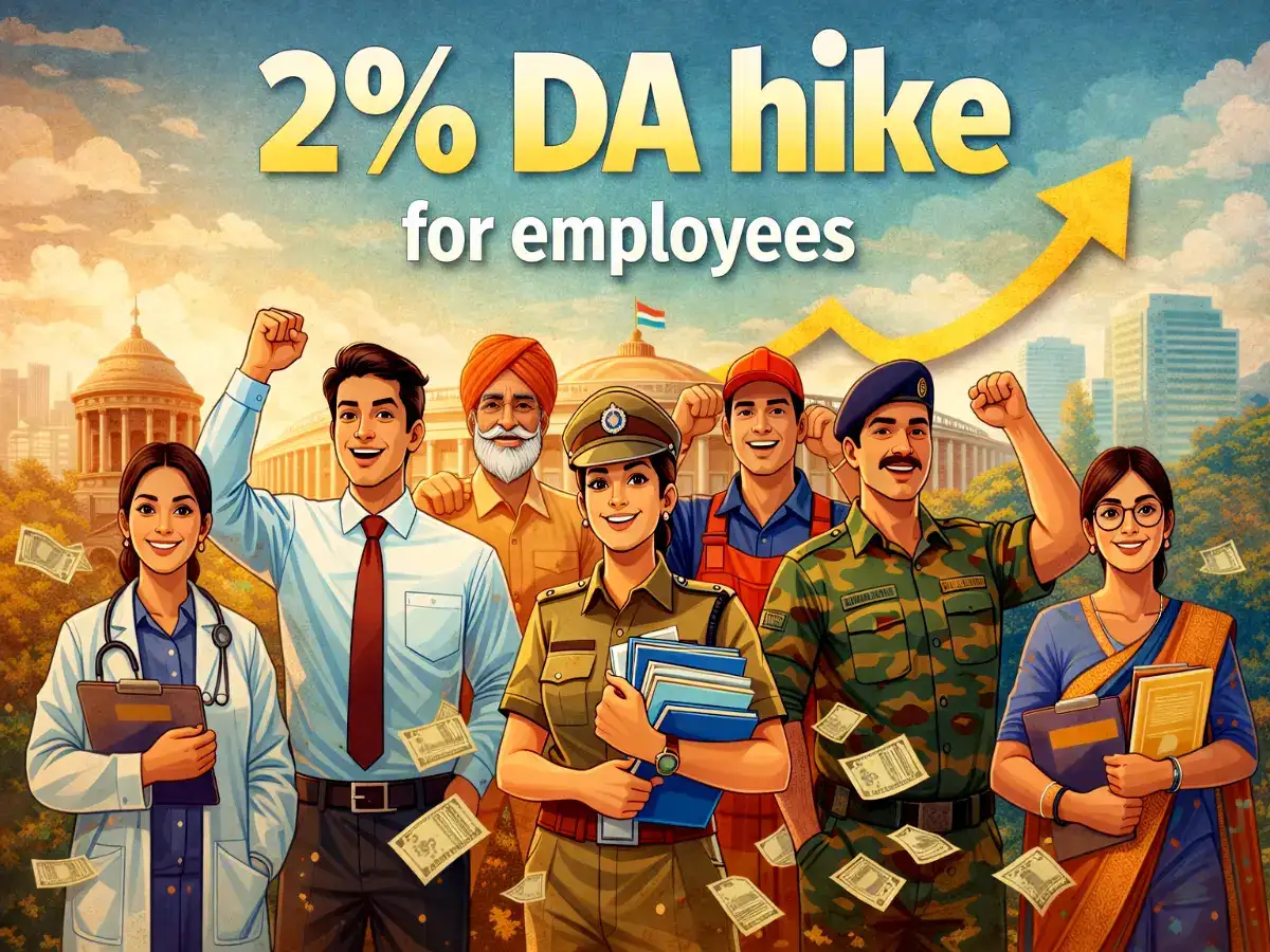 Cabinet Approves 2% DA Hike: Big Relief for Govt Employees Ahead of 8th Pay Commission