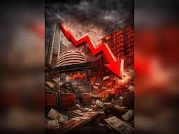 Stock Market Crash: Sensex Falls 2,500 Points as Oil Surge & Fed Fears Shake Investors