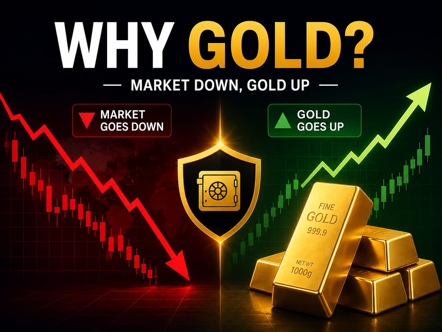 Markets Get Nervous… Investors Run to Gold!