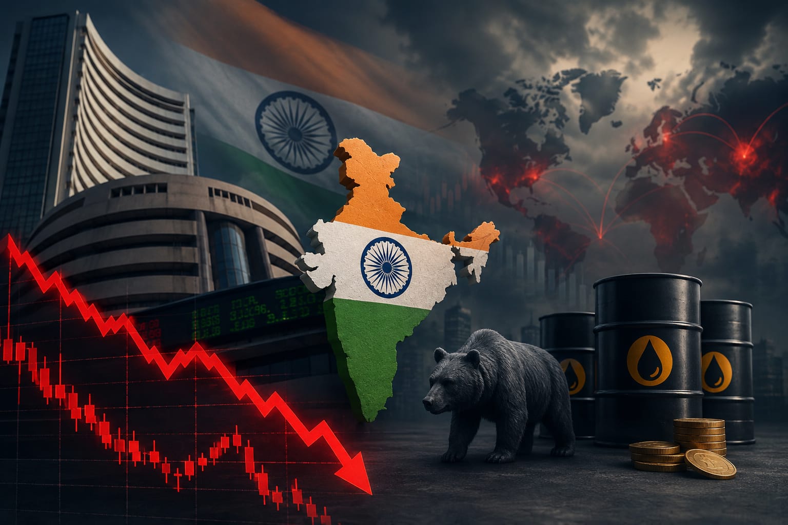 Why Is the Stock Market Falling Despite 6.8% GDP Growth?