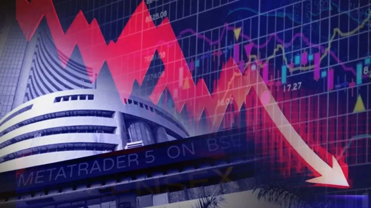 Closing Bell: Sensex settles 78 pts lower, Nifty flat; IndiGo rises 3%, United Spirits drops 2%