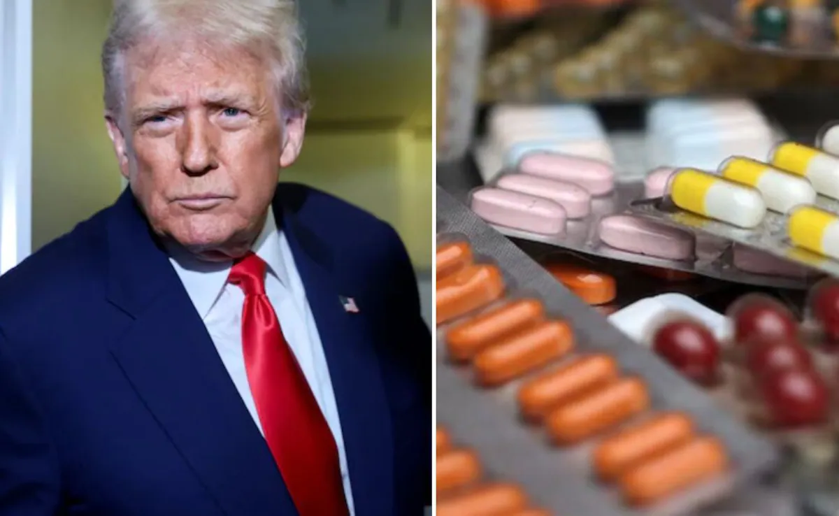 Trump Announces Massive Tariff Plan for Generic Drugs to Boost US Manufacturing