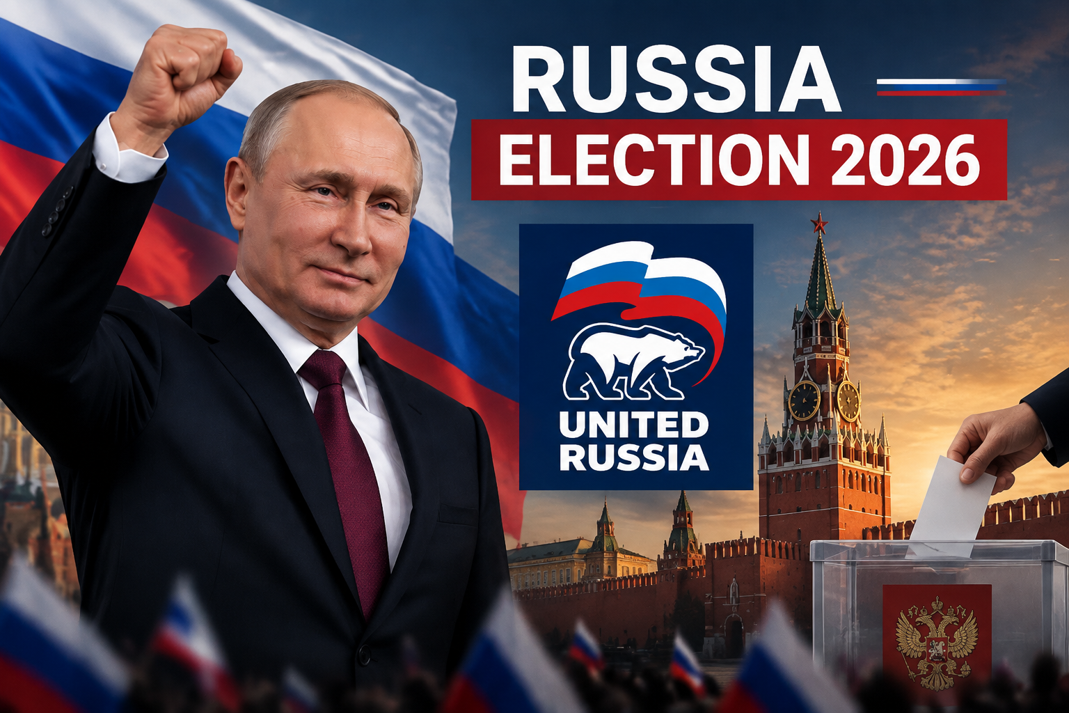 Russia Election 2026: United Russia Wins Record Victory, Strengthening Putin’s Parliamentary Control