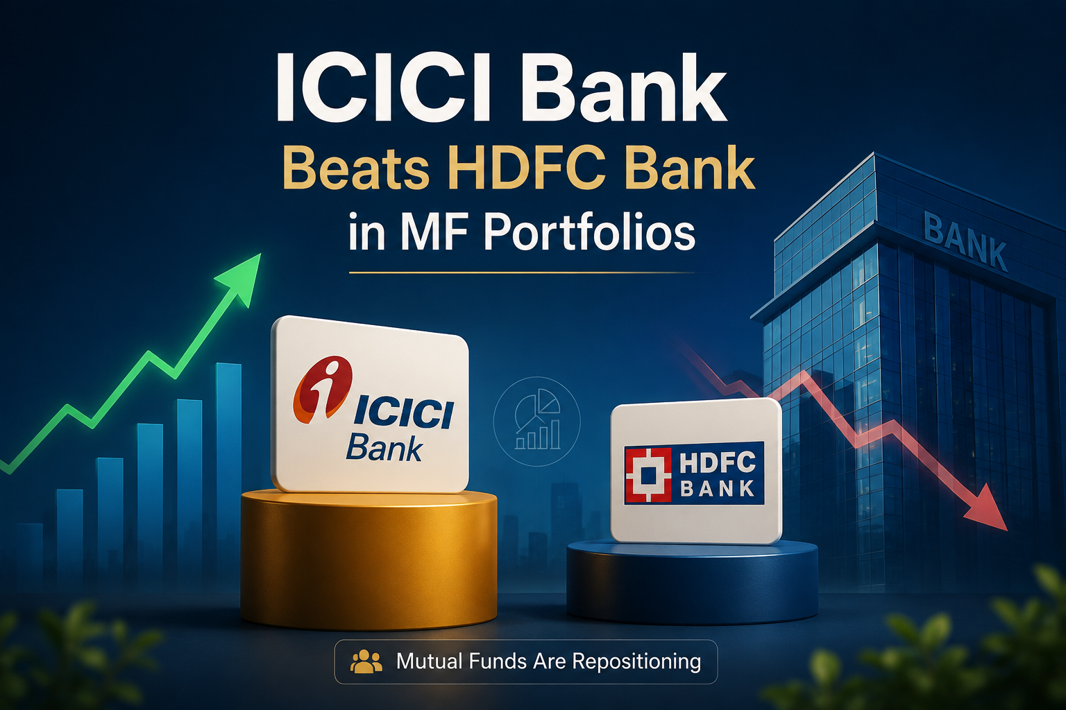 ICICI Bank Beats HDFC Bank in MF Portfolios 📈🏦
