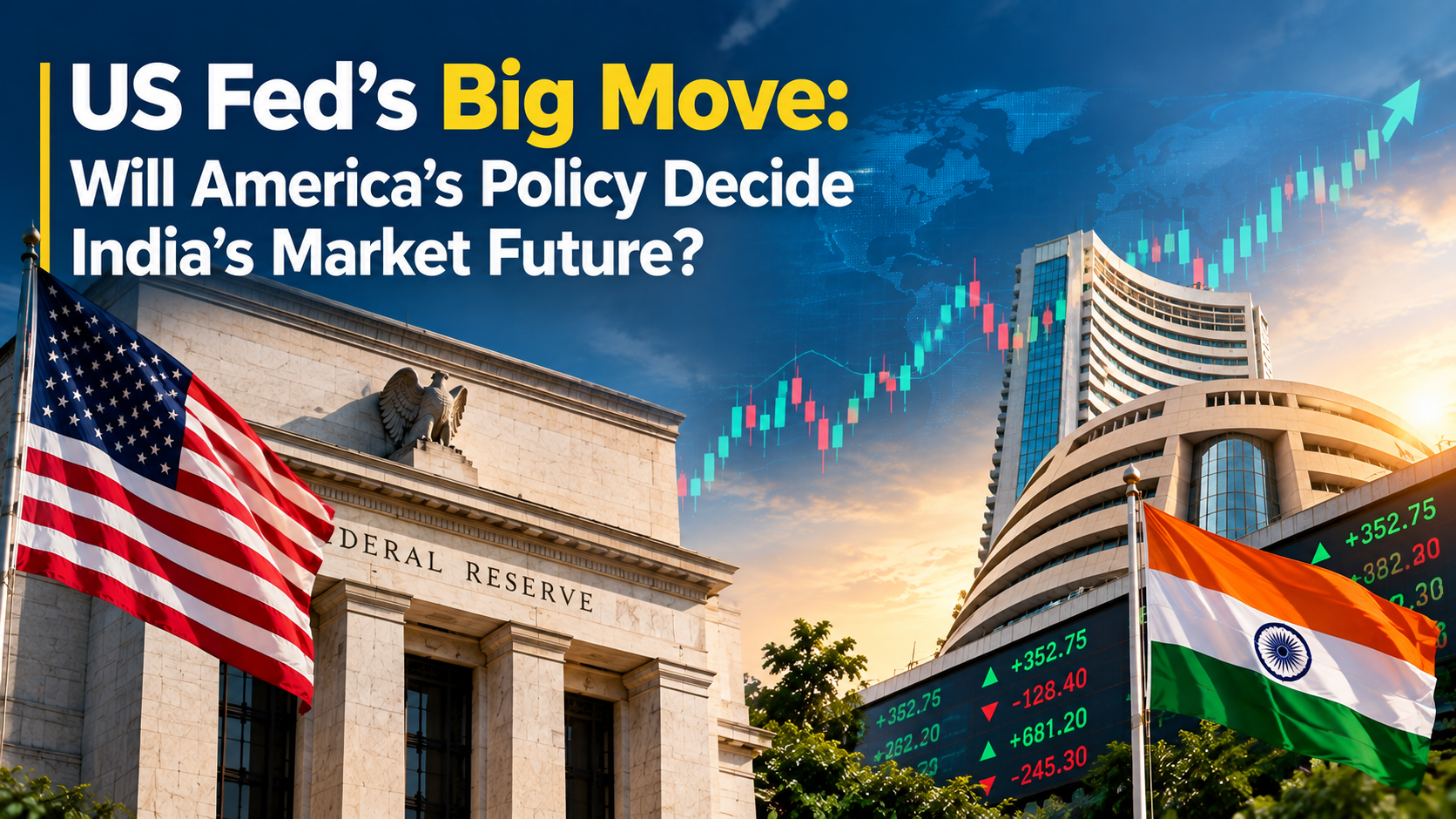 US Fed’s Big Move: Will America’s Policy Decide India’s Market Future?