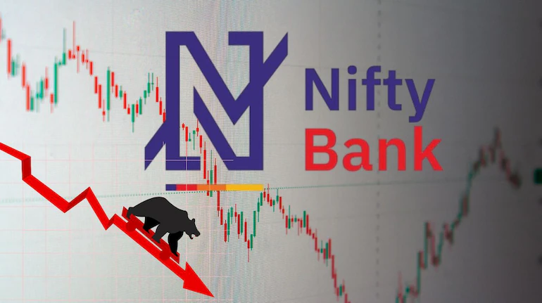 Bank Nifty Falls Nearly 3% in Four Sessions Amid Selling Pressure